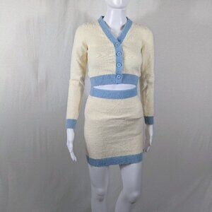 Cider Super Soft Sweater and Skirt Set